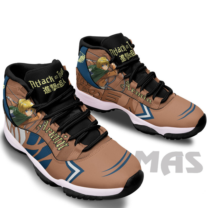 Armin Arlert Attack On Titan Shoes Custom Anime JD11 Sneakers