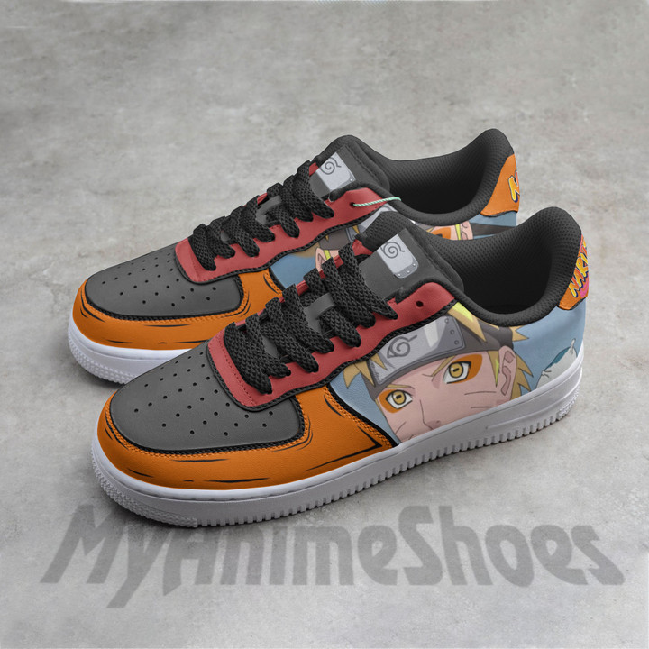 Naruto Uzumaki AF Shoes Custom Naruto Anime Sneakers