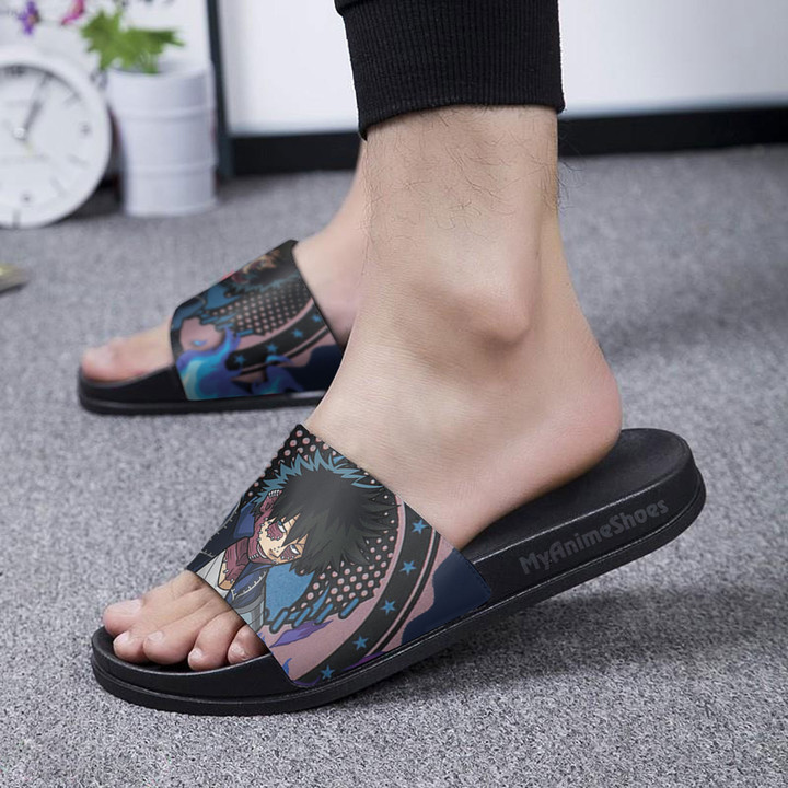Dabi Pattern Sandals Custom My Hero Academia Anime Footwear