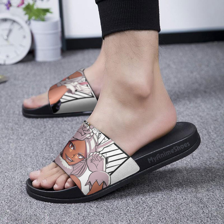 Mirko Rabbit Pattern Sandals Custom My Hero Academia Anime Footwear