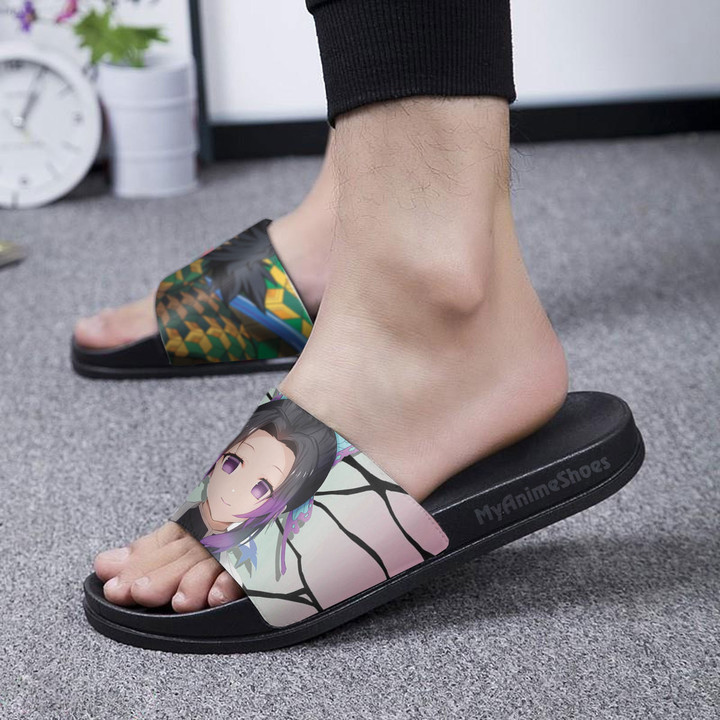 Gyutaro Pattern Sandals Custom Demon Slayer Footwear