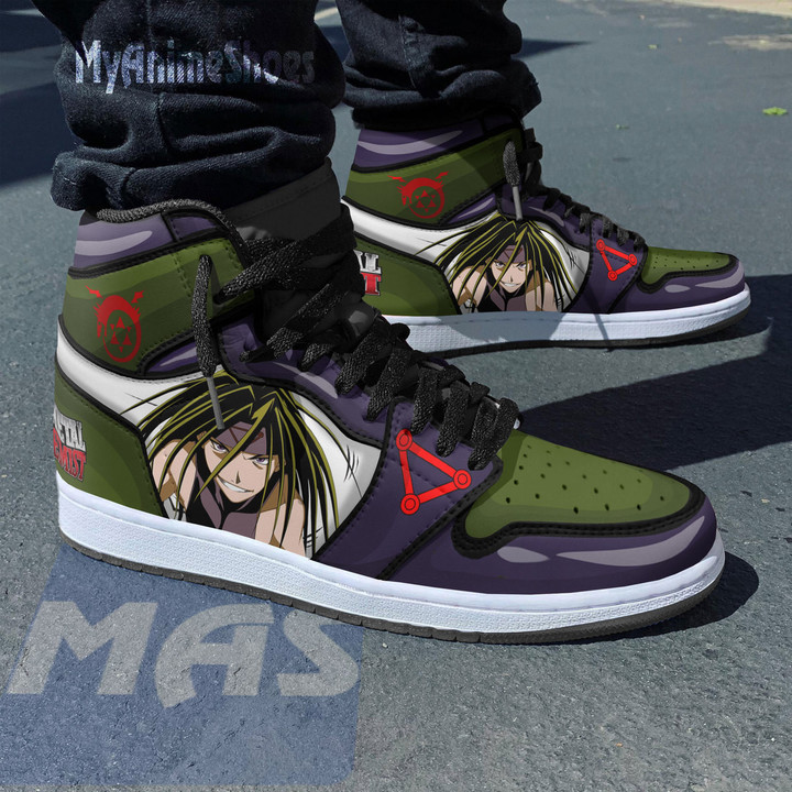 Envy Anime Shoes Fullmetal Alchemist Custom JD Sneakers