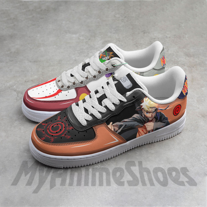 Naruto x Jiraiya AF Shoes Custom Naruto Anime Sneakers