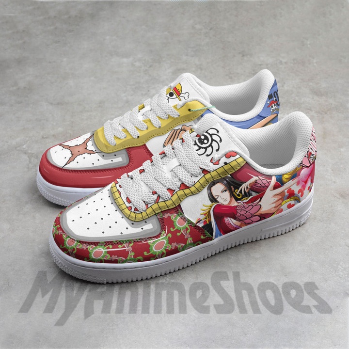 Luffy x Boa AF Shoes Custom One Piece Anime Sneakers