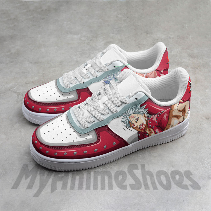 Ban AF Shoes Custom The Seven Deadly Sins Anime Sneakers
