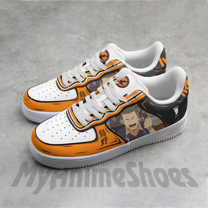 Ryunosuke Tanaka AF Shoes Custom Haikyuu Anime Sneakers