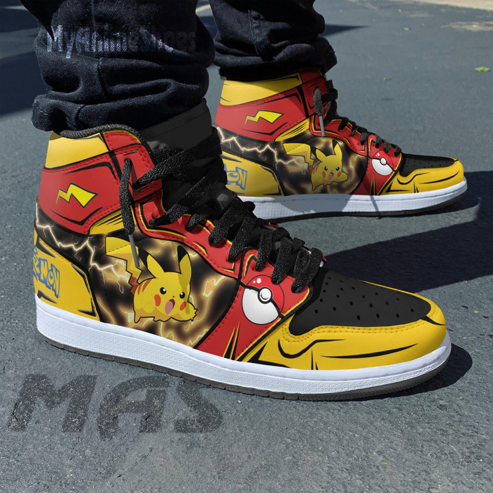 Pokemon Pikachu Shoes Custom Anime JD Sneakers