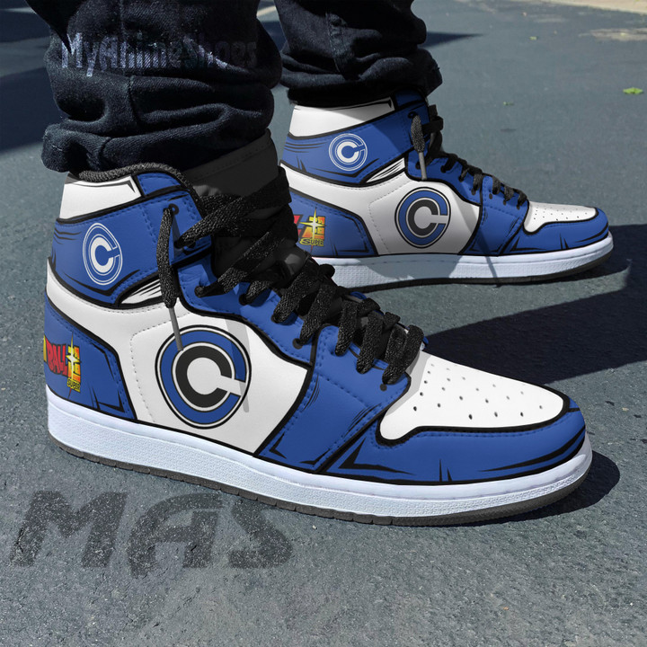Capsule Corp Symbols Custom Shoes Dragon Ball JD Sneakers