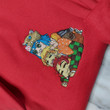 Kimetsu Characters Embroidered Sweatshirt / Hoodie / T-shirt EKNYA063