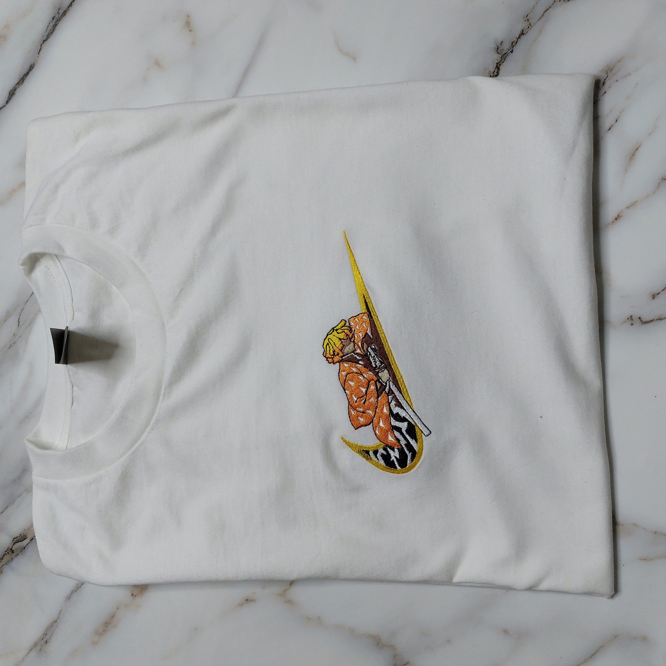 Zenitsu Embroidered Sweatshirt / Hoodie / T-shirt EKNYA002
