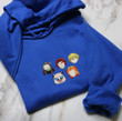 Kimetsu Embroidered Sweatshirt / Hoodie / T-shirt EKNYA066
