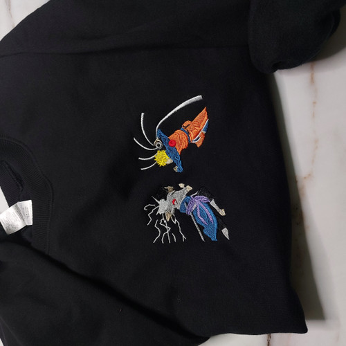 Naruto - Sasuke Embroidered Sweatshirt/Hoodie/T-shirt ENARU066
