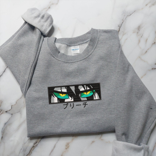 Ulquiorra Embroidered Sweatshirt / Hoodie / T-shirt EBLEA011