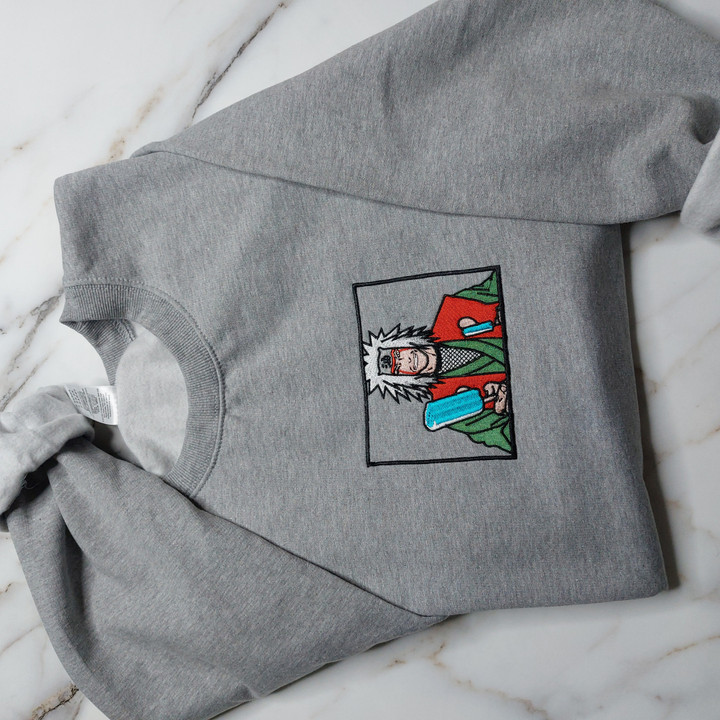 Jiraiya Embroidered Sweatshirt/Hoodie/T-shirt ENARU032