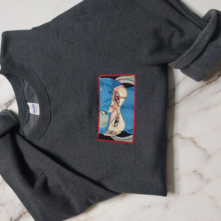 Kakashi Embroidered Sweatshirt/Hoodie/T-shirt ENARU062