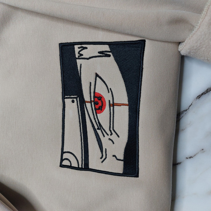 Kakashi Embroidered Sweatshirt / Hoodie / T-shirt ENARU050