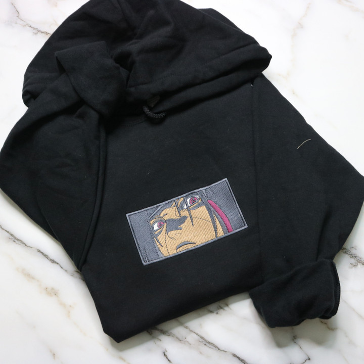 Itachi Embroidered Sweatshirt/Hoodie/T-shirt ENARU046