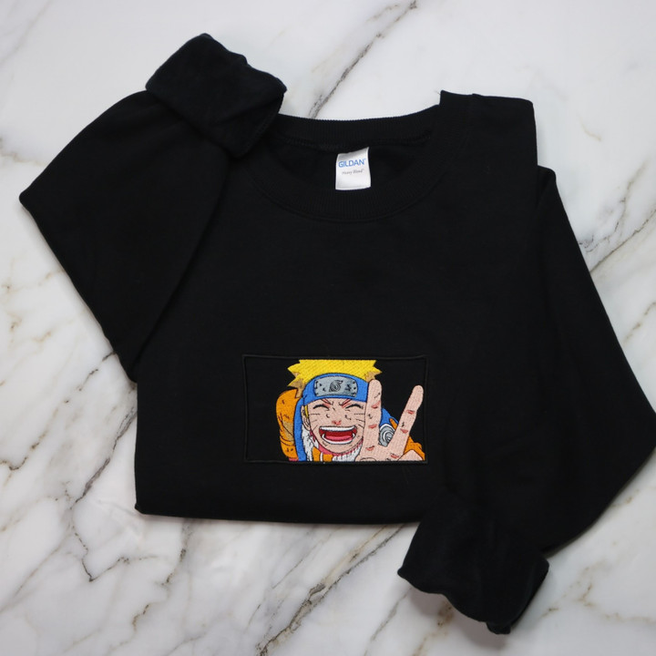 Naruto Embroidered Sweatshirt/Hoodie/T-shirt ENARU183