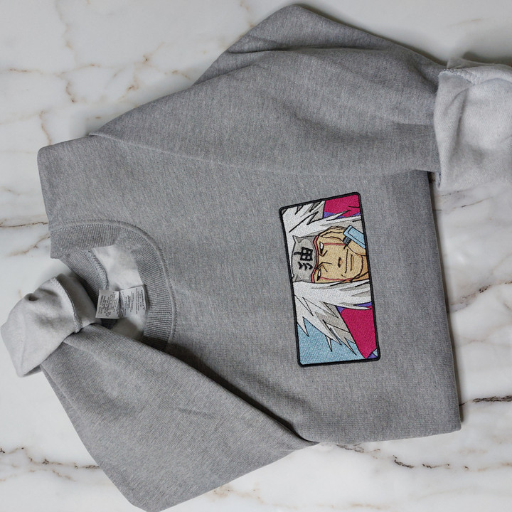 Jiraiya Embroidered Sweatshirt/Hoodie/T-shirt ENARU143