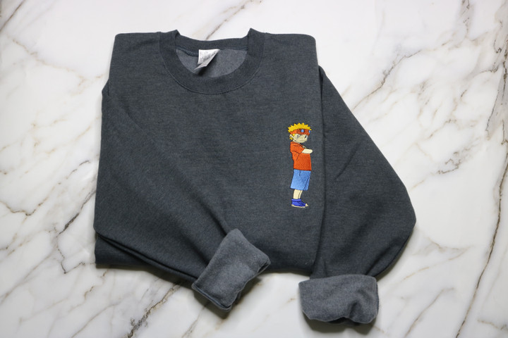 Naruto Embroidered Sweatshirt/Hoodie/T-shirt ENARU175