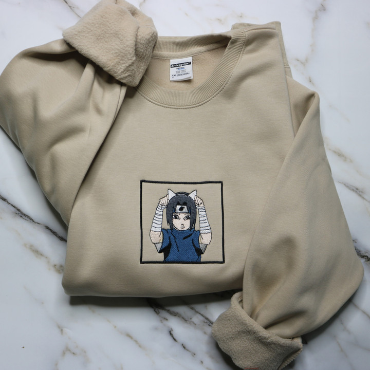 Itachi Embroidered Sweatshirt/Hoodie/T-shirt ENARU141