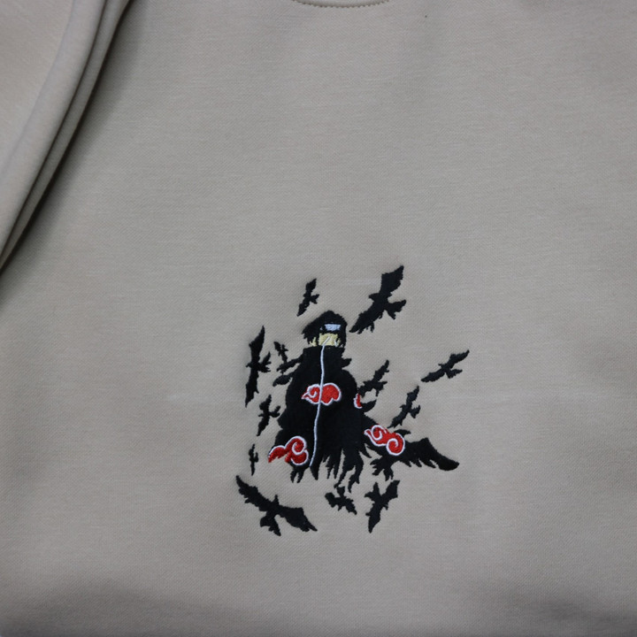 Itachi Embroidered Sweatshirt/Hoodie/T-shirt ENARU113