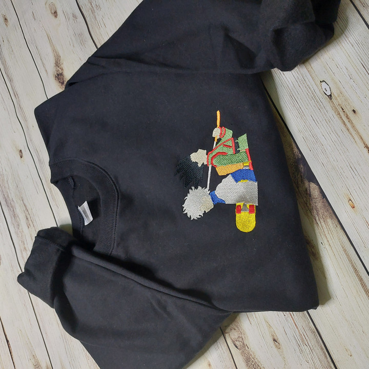 Killua And Gon Embroidered Sweatshirt / Hoodie / T-shirt EHUNT005