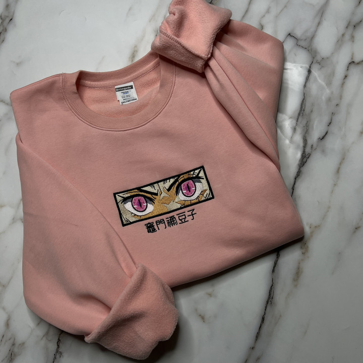 Nezuko Embroidered Sweatshirt / Hoodie / T-shirt EKNYA139