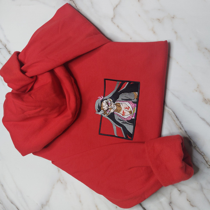 Nezuko Embroidered Sweatshirt / Hoodie / T-shirt EKNYA119