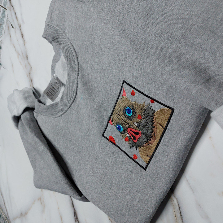 Inosuke Embroidered Sweatshirt / Hoodie / T-shirt EKNYA059