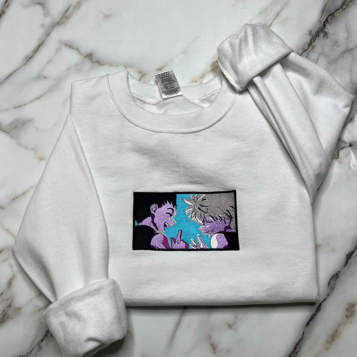 Gon and Freeze Embroidered Sweatshirt / Hoodie / T-shirt EHUNT063