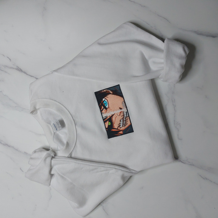 Eren Embroidered Sweatshirt / Hoodie / T-shirt ETITA068