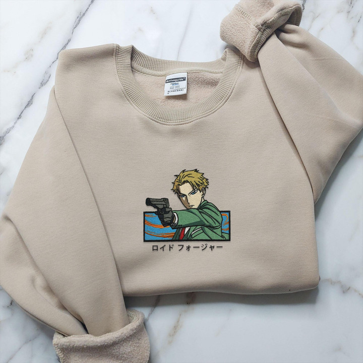 Loid Embroidered Sweatshirt / Hoodie / T-shirt ESPFA001