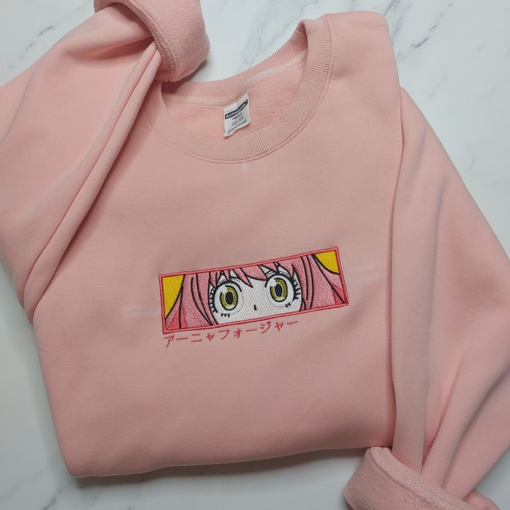 Anya Embroidered Sweatshirt / Hoodie / T-shirt ESPFA017