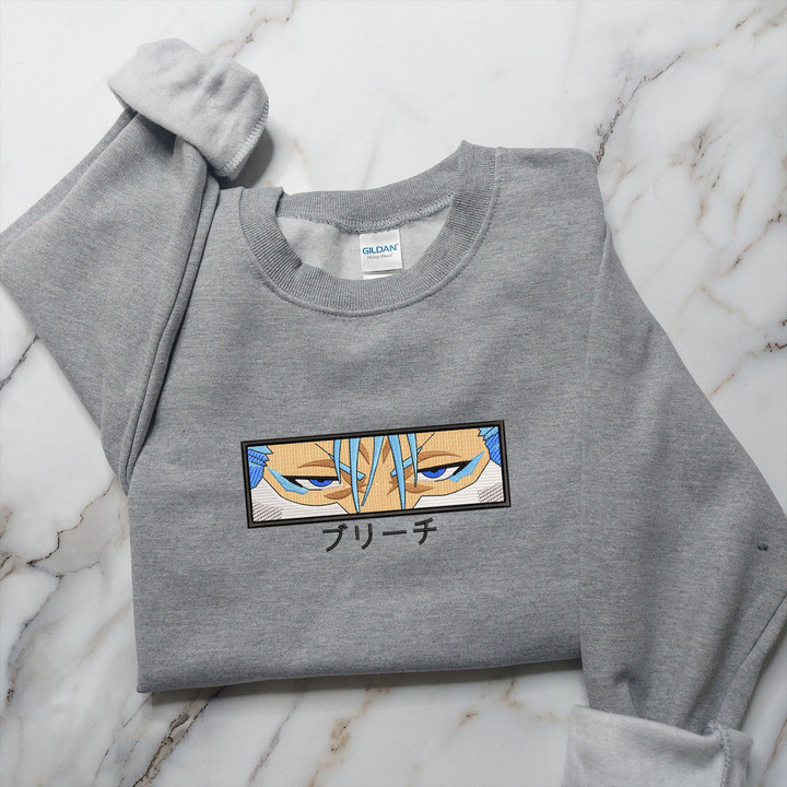 Grimmjow Embroidered Sweatshirt / Hoodie / T-shirt EBLEA013
