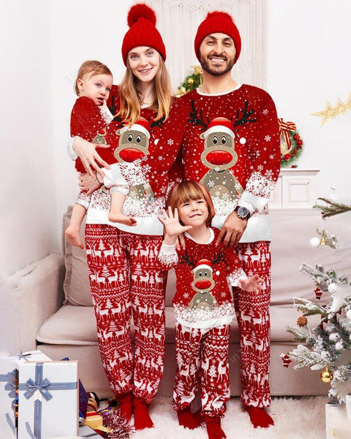 Christmas Print Family Matching Set