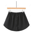 Hem Short Skirt Sweater Base Skirt