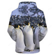 Penguin 3D  Hoodie 
