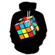Autism Rubic Cube 3D - Hoodie