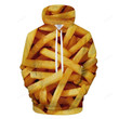 French Fries 3D - Hoodie