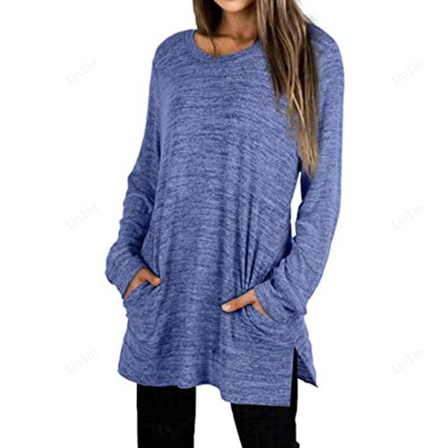 🔥Buy 2 Free Shipping🔥Loose Sweatshirt With Round Neck Pockets