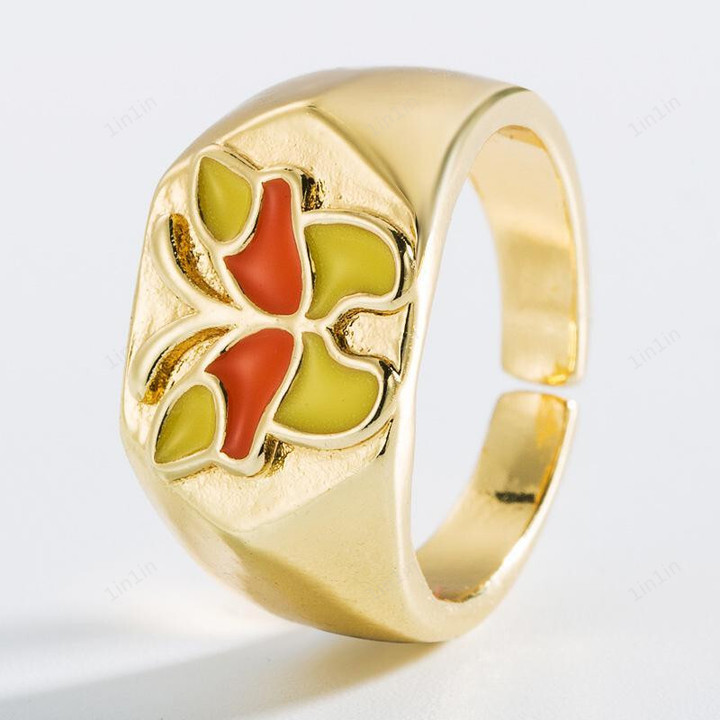 Color Matching Butterfly Ring