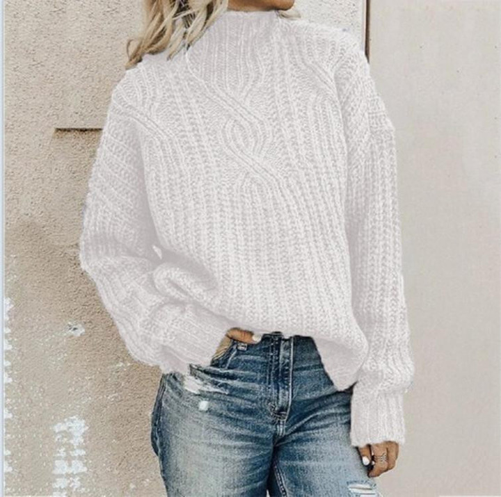 New knitted pattern sweater