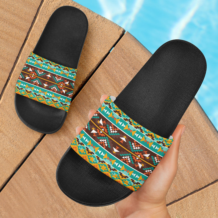 Seamless Colorful Slide Sandals