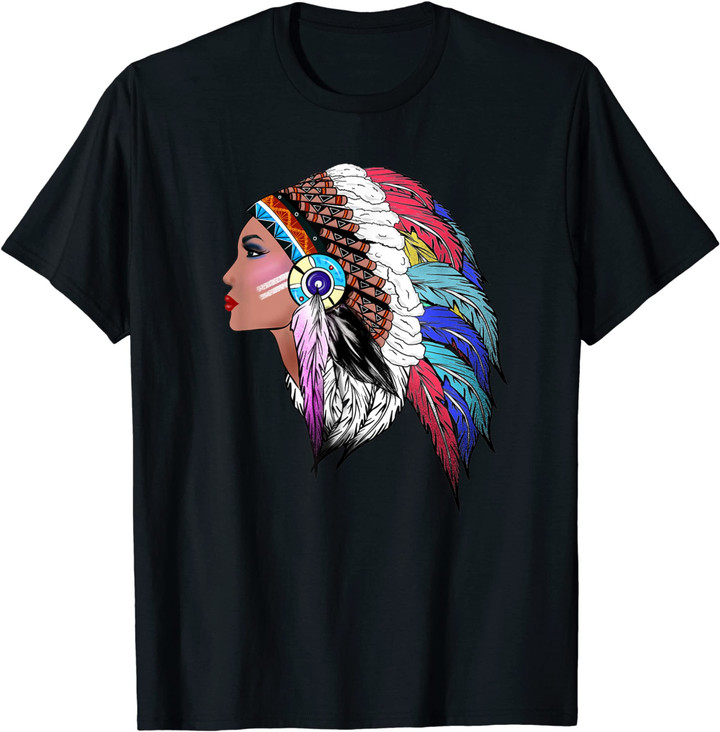 Tribal woman boho Tshirt
