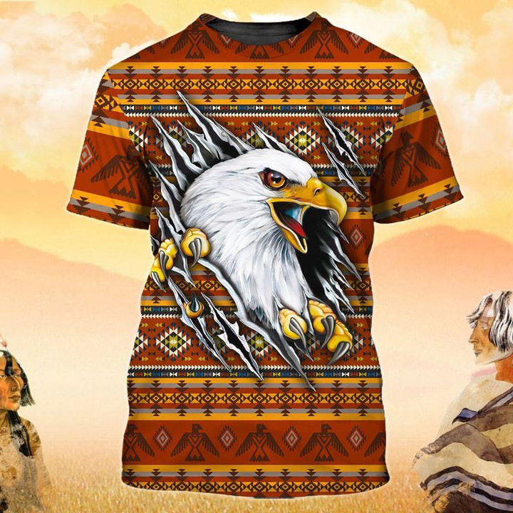 Native Indigenous American Eagle Tshirt