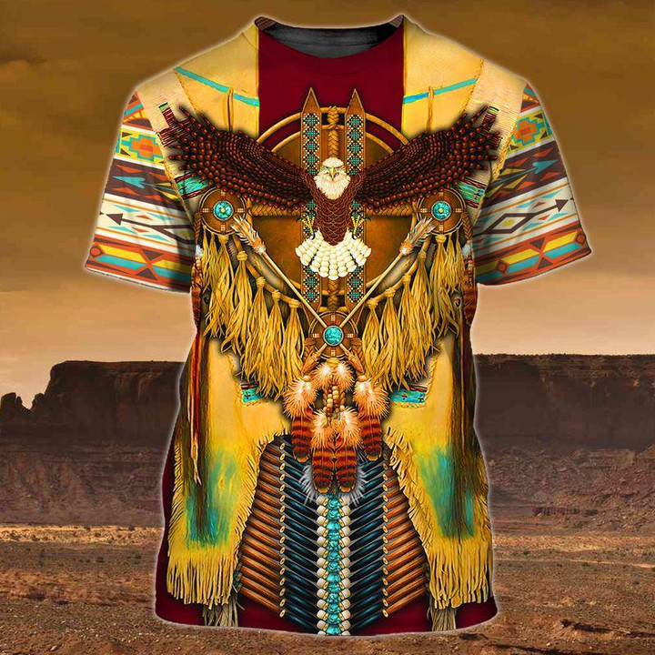 Eagle Indian Tribe Native American Pride Tshirt
