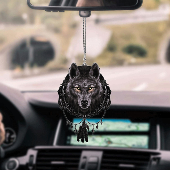 Native American Ornament For His Car, Native American Hanging Decoration For Auto