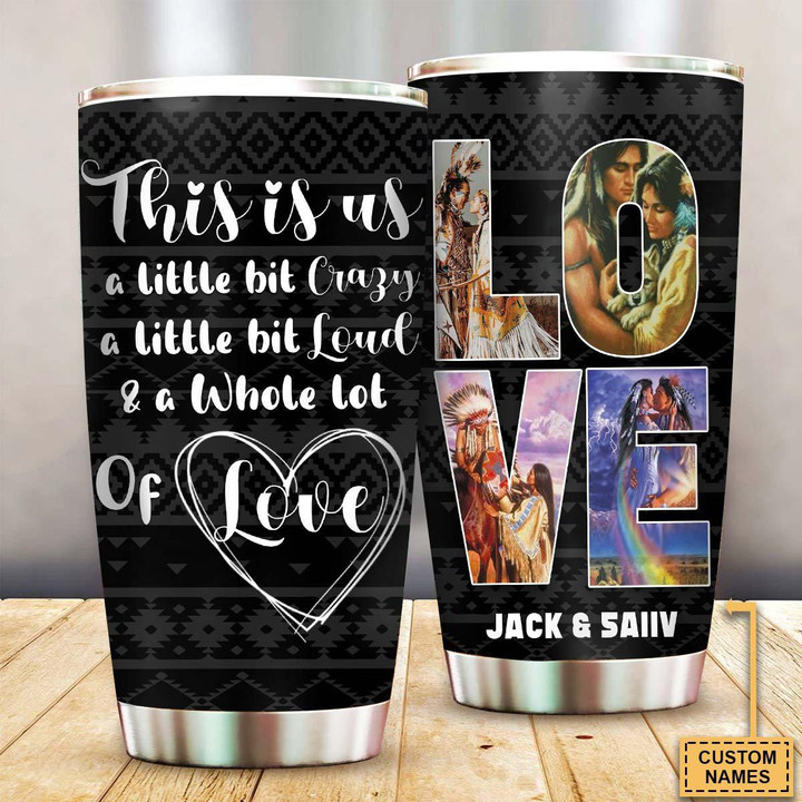 Native Couple This Is Us Limited Custom Name ��� Tumbler
