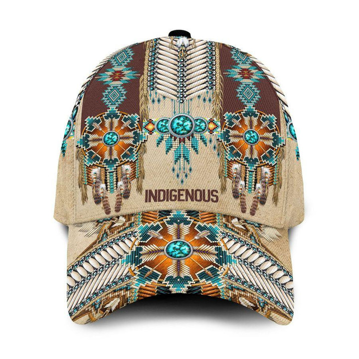 Personalized Indigenous Native American Pattern Fabric 3D Printed Cap